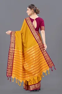 Classic Cotton Saree with Blouse piece-thumb4