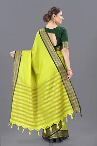 Classic Cotton Saree with Blouse piece-thumb4