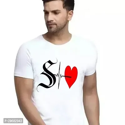 Stylish Fancy Polycotton Printed Round Neck T-Shirts For Men-thumb0