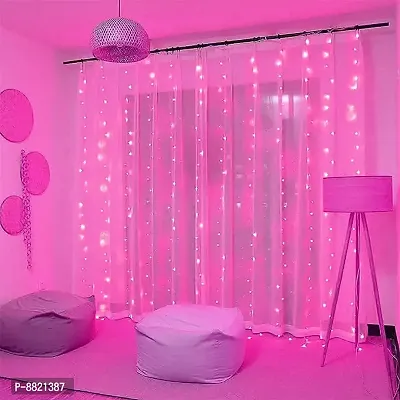 12 Meter (Pink Color) Waterproof, Copper Wire LED Decorative String Fairy Rice Lights for Home Decoration