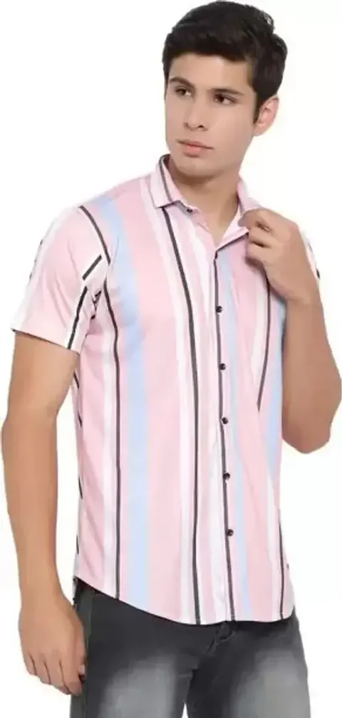 New Launched Polycotton Short Sleeves Casual Shirt 