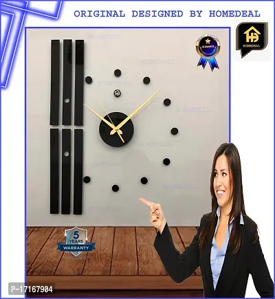 BLACK COLOURED   WALL CLOCK