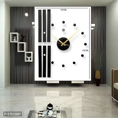 BLACK  COLOURED WALL CLOCK-thumb4