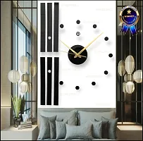 BLACK  COLOURED WALL CLOCK-thumb4