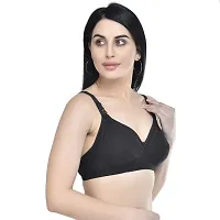 Zourt B Cup Poly Cotton Feeding Bra Set of 2-thumb2