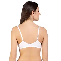 Stylish  B Cup Cotton Front Open Bras Set of 2-thumb2