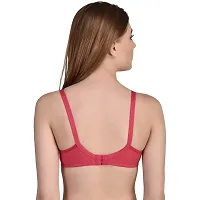 Zourt Poly Cotton B Cup Feeding Bra Set of 3-thumb2