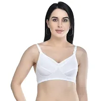 Zourt Poly Cotton B Cup Feeding Bra Set of 3-thumb1