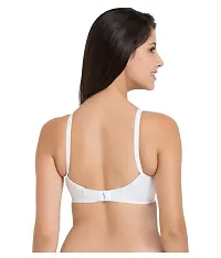 Stylish Fancy Polycotton Solid Non Padded Bras For Women Pack Of 6-thumb3