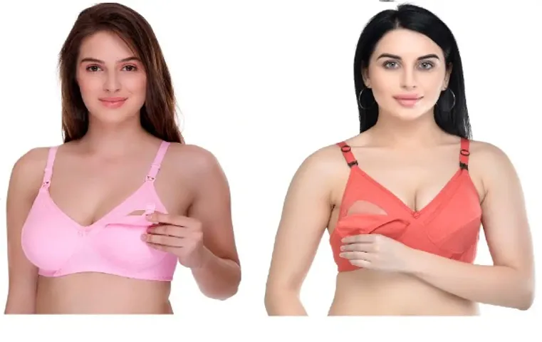 Inwy non padded feeding bra set of 2