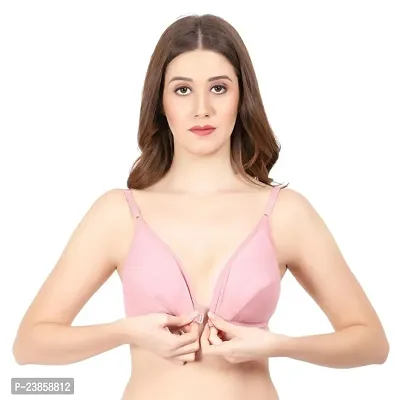 Stylish Front Open Bra Set of 3-thumb5