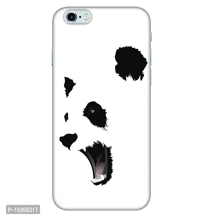 JugaaduStore Designer Printed Slim Fit Hard Case Back Cover for Apple iPhone 6 Plus/iPhone 6S Plus | Beware of Angry Panda (Polycarbonate)