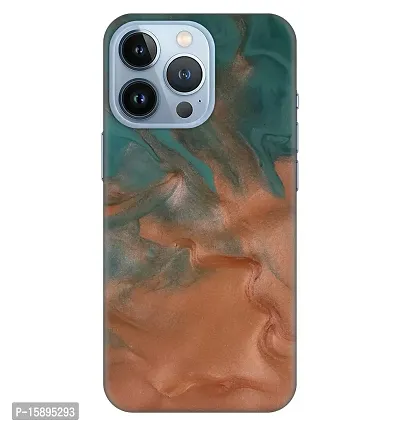 JugaaduStore Designer Printed Slim Fit Hard Case Back Cover for Apple iPhone 13 Pro Max | Golden Glitter Marble (Polycarbonate)