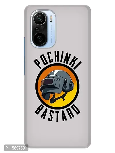 JugaaduStore Designer Printed Slim Fit Hard Case Back Cover for Xiaomi Mi 11X / Mi 11X Pro/Mi 11i / Poco F3 | Pochinki Bastard (Polycarbonate)-thumb0