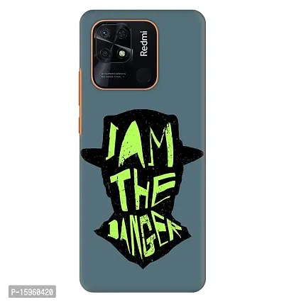 JugaaduStore Slim Fit Hard Case Back Cover for Xiaomi Redmi 10 Power - I Am Danger
