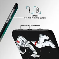 JugaaduStore Designer Printed Slim Fit Hard Case Back Cover for Vivo Y73 / Vivo V21e 4G | Astronaut Fly Plane (Polycarbonate)-thumb1