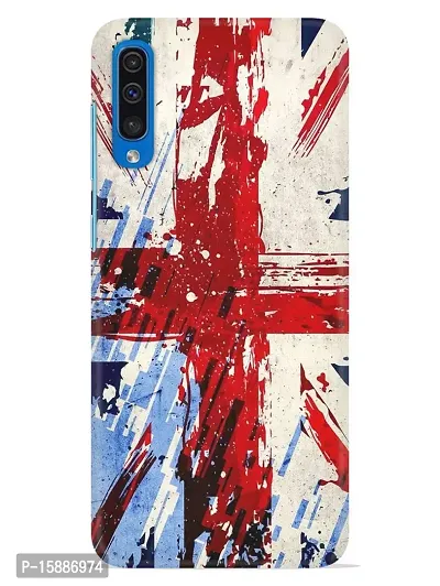 JugaaduStore Designer Printed Slim Fit Hard Case Back Cover for Samsung Galaxy A50 / Samsung Galaxy A50s / Samsung Galaxy A30s | Red Berry Flag (Polycarbonate)