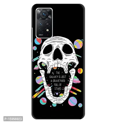 JugaaduStore Designer Printed Slim Fit Hard Case Back Cover for Xiaomi Redmi Note 11 Pro+ 5G / Redmi Note 11 Pro | The Galaxay is Just A (Polycarbonate)