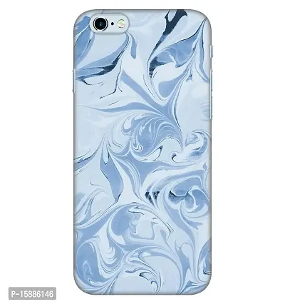 JugaaduStore Designer Printed Slim Fit Hard Case Back Cover for Apple iPhone 6 / iPhone 6s | Classy Blue Marble (Polycarbonate)