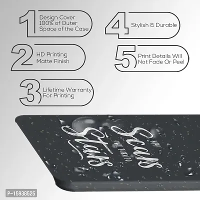 JugaaduStore Designer Printed Slim Fit Hard Case Back Cover for Vivo V20 Pro | Scars Turn Into Stars (Polycarbonate)-thumb4