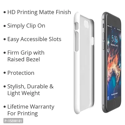 JugaaduStore Designer Printed Slim Fit Hard Case Back Cover for Apple iPhone 7 Plus/iPhone 8 Plus | Classy Black Marble (Polycarbonate)-thumb2