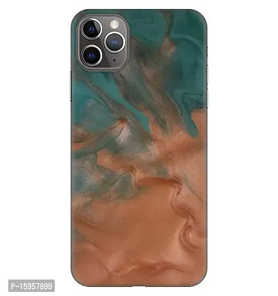 JugaaduStore Designer Printed Slim Fit Hard Case Back Cover for Apple iPhone 11 Pro Max | Golden Glitter Marble (Polycarbonate)