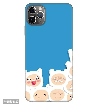JugaaduStore Designer Printed Slim Fit Hard Case Back Cover for Apple iPhone 11 Pro | Cute Cuddly Bears (Polycarbonate)