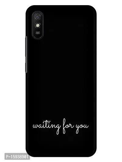 JugaaduStore Designer Printed Slim Fit Hard Case Back Cover for Xiaomi Redmi 9i / Redmi 9A / Redmi 9A Sport/Redmi 9i Sport | Waiting for You (Polycarbonate)
