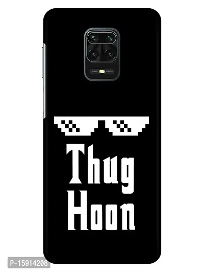 JugaaduStore Designer Printed Slim Fit Hard Case Back Cover for Xiaomi Redmi Note 9 Pro Max/Redmi Note 9 Pro/Redmi Note 10 Lite/Poco M2 Pro | Thug Hoon Main (Polycarbonate)