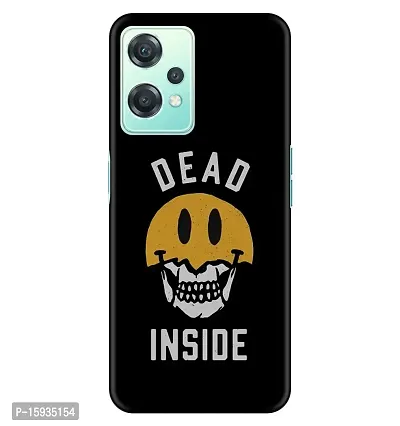 JugaaduStore Designer Printed Slim Fit Hard Case Back Cover for OnePlus Nord CE 2 Lite 5G | Dead Inside (Polycarbonate)