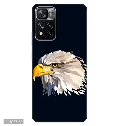 JugaaduStore Designer Printed Slim Fit Hard Case Back Cover for Xiaomi 11i 5G / Xiaomi 11i HyperCharge 5G | Poly Eagle (Polycarbonate)