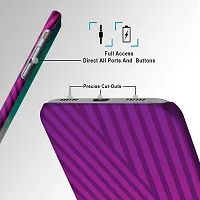 JugaaduStore Designer Printed Slim Fit Hard Case Back Cover for Xiaomi Mi 10i 5G / Mi 10T Lite 5G | Indigo Pink Stripes (Polycarbonate)-thumb1