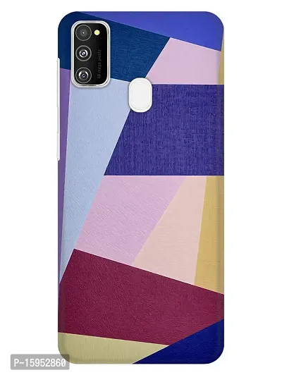 JugaaduStore Designer Printed Slim Fit Hard Case Back Cover for Samsung Galaxy M30s / Samsung Galaxy M21 / Samsung Galaxy M21 2021 | Graffiti Paper Abstract (Polycarbonate)-thumb0
