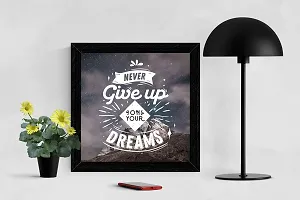 JugaaduStore Wall  Tebletop Art Frame - On Your Dreamd Quote-thumb1