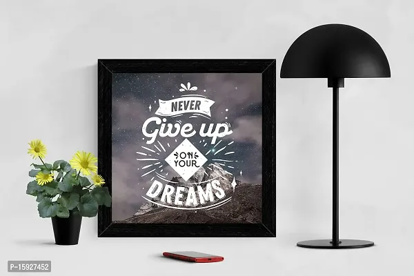 JugaaduStore Wall  Tebletop Art Frame - On Your Dreamd Quote-thumb2