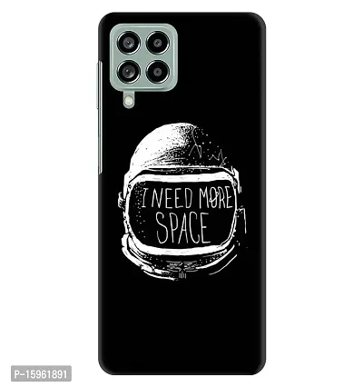 JugaaduStore Designer Printed Slim Fit Hard Case Back Cover for Samsung Galaxy M33 | I Need More Space (Polycarbonate)