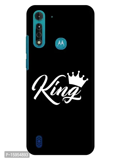 JugaaduStore Designer Printed Slim Fit Hard Case Back Cover for Motorola Moto G8 Power Lite | King (Polycarbonate)-thumb0