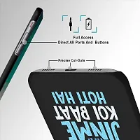 JugaaduStore Designer Printed Slim Fit Hard Case Back Cover for Xiaomi Mi 10i 5G / Mi 10T Lite 5G | Baat Unki Hoti Hai (Polycarbonate)-thumb1