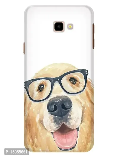 JugaaduStore Designer Printed Slim Fit Hard Case Back Cover for Samsung Galaxy J4 Plus | Spectacular Cute Dog (Polycarbonate)