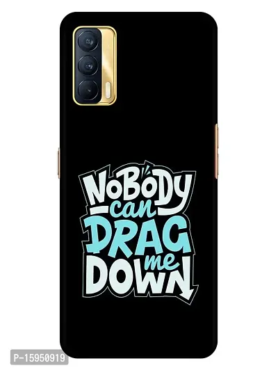 JugaaduStore Designer Printed Slim Fit Hard Case Back Cover for Realme X7 | Nobody Can Drag Me Dwon (Polycarbonate)