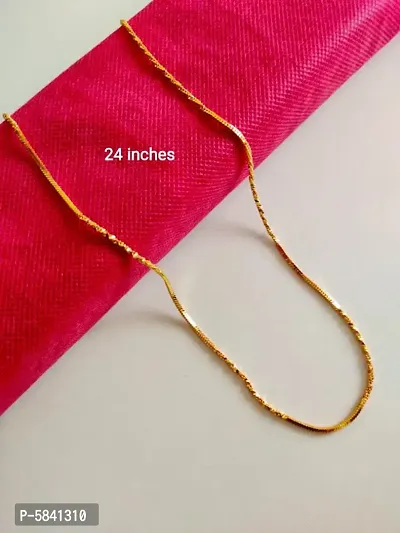 adorable twinkling gold plated chains