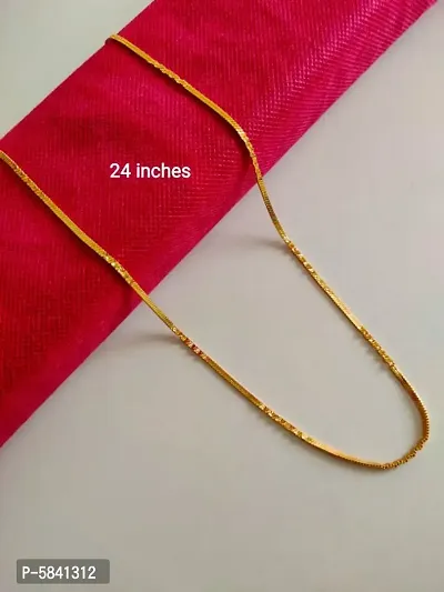 Golden Alloy Necklaces  Chains   Mangalsutras For Women