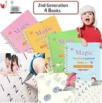 4pcs Magic Practice Copybook English For Kids-thumb1