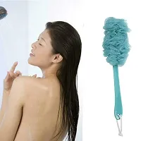 Non-slip Long Handle Soft Back Shower Scrubber Bath and Body Brush Exfoliating for Men and Women (ASSORTED COLOR) 1PC-thumb1