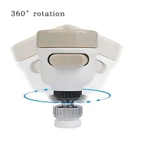 60 Degree Movable Painted Faucet Stainless Steel Aerator Water Saving Sprinkler And Device 3 Gear Adjustable Head Nozzle Universal Adapter-thumb2