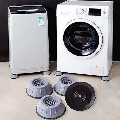 4Pcs Washer Dryer Anti Vibration Pads for washing machine  With Suction Cup Feet