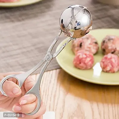 Meatball Maker Stainless Steel Stuffed Meatball Clip DIY Dough Fish Meat Rice Ball Maker Scoop Kitchen