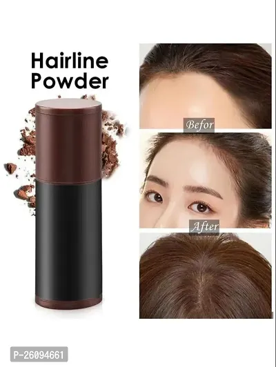 Natural Hairline Powder, Hair Shading Sponge Pen, Hairline Shadow Powder Stick, Quick Root Touch-Up, Paired With 3 Pairs Of Eyebrow Stamp (Brown). Get a doll shaped eyeliner free Brand: generic-thumb2