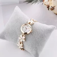 Trendy Golden Designer Analog Watch For Women-thumb3