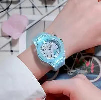 Trendy Multicoloured Analog Fashion Watch for Kids Combo Of 2-thumb2